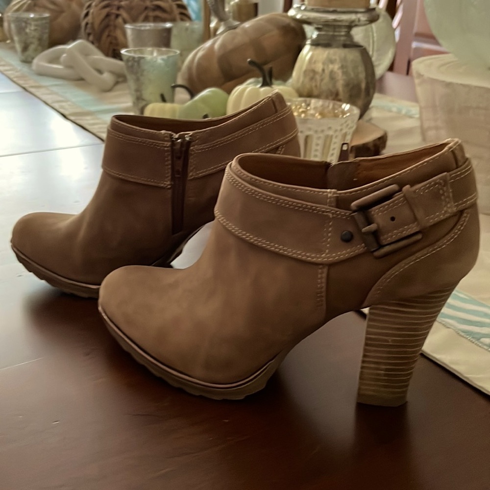 Sofft suede booties